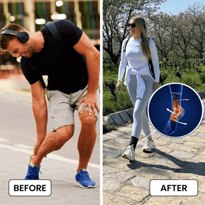 FlyteLock - Ankle Compression Sleeve with Support Straps