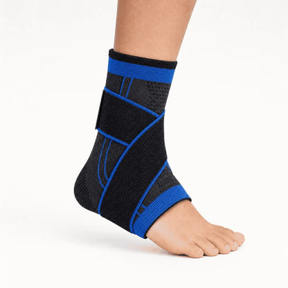 FlyteLock - Ankle Compression Sleeve with Support Straps