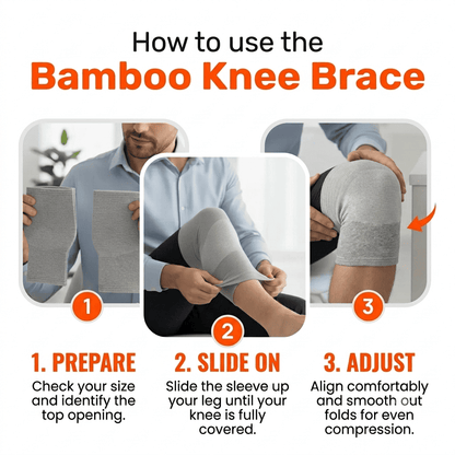 FlyteWrap - Bamboo Knee Compression Sleeve