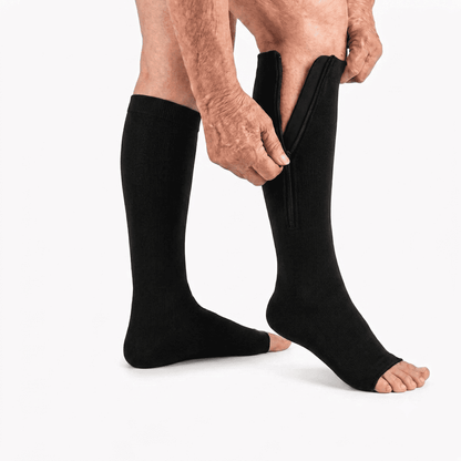 FlyteZip - Compression Socks You Can Put On Yourself, Every Morning