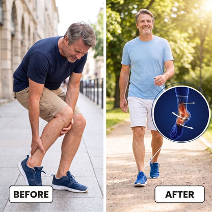 FlyteLock - Ankle Compression Sleeve with Support Straps